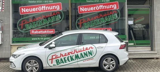 Fahrschule von Baeckmann Filiale Neureut