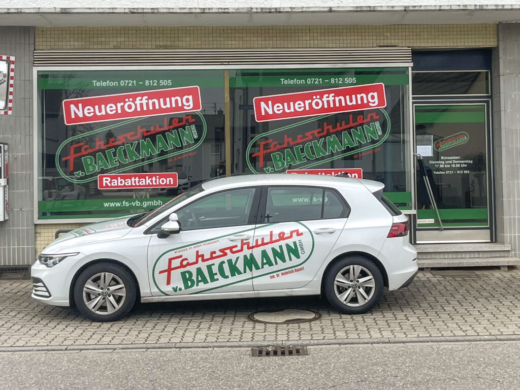 Fahrschule von Baeckmann Filiale Neureut